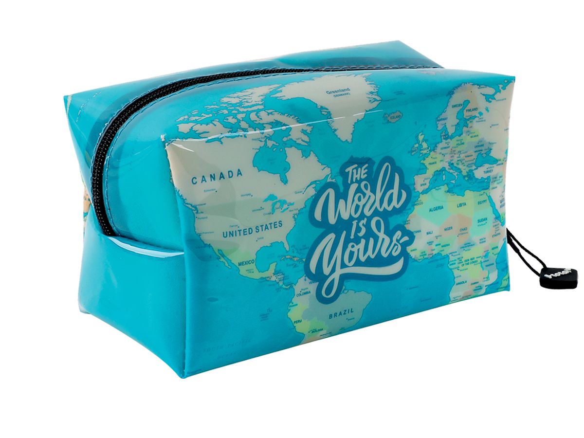 Etui en PVC The World Is Yours 