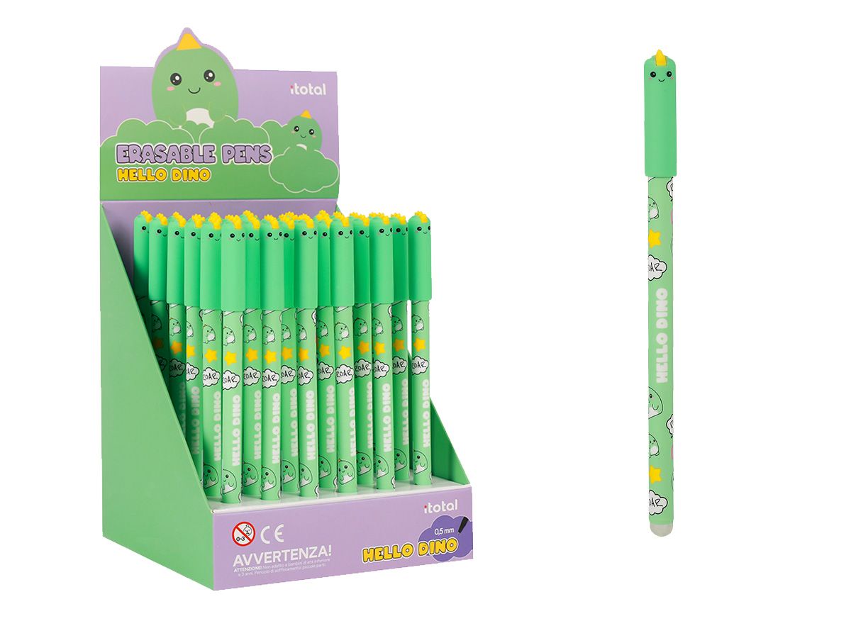 Stylos effaçables Slim Dino 