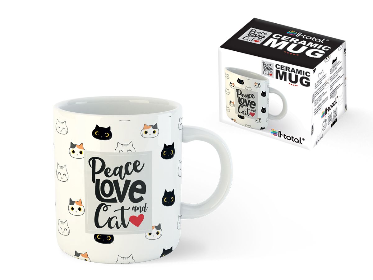 Tasse en céramique 295ml Cat 