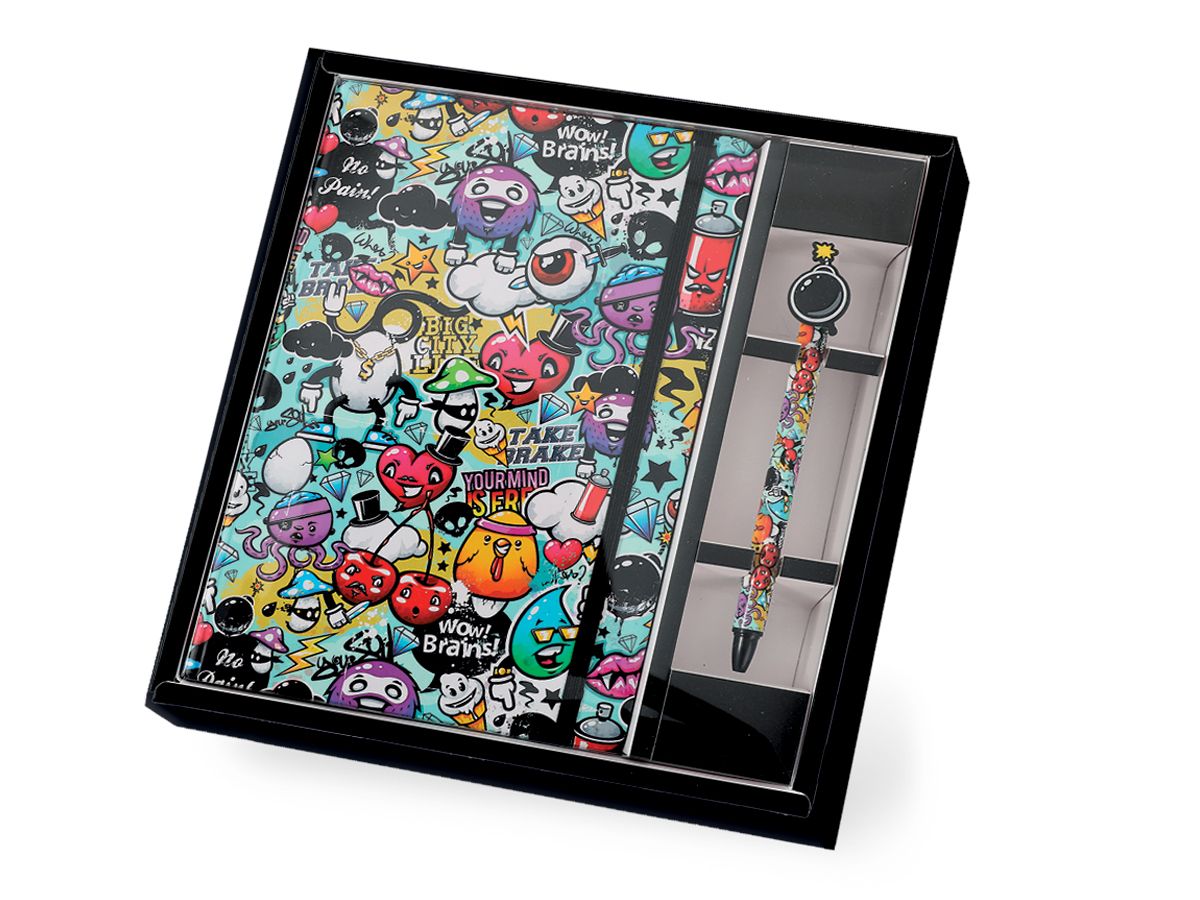 Cahier A5 &amp; Stylo Urban 