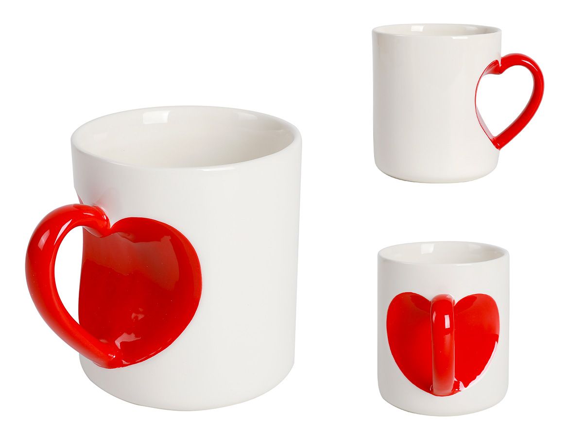 Tasse en céramique Cœur 