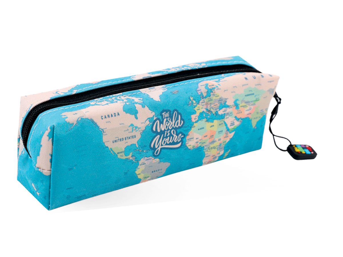 Etui en tissu The World Is Yours 