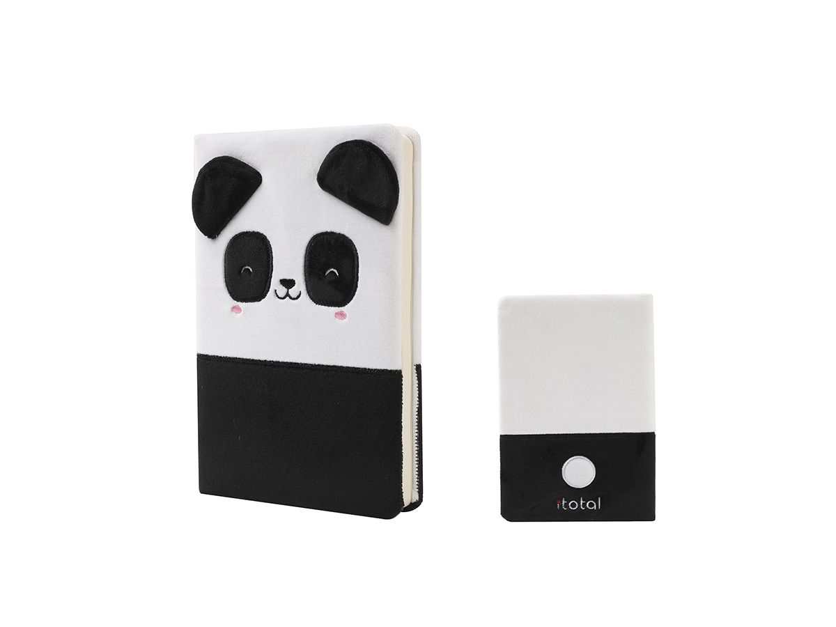 Notebook en peluche  Panda