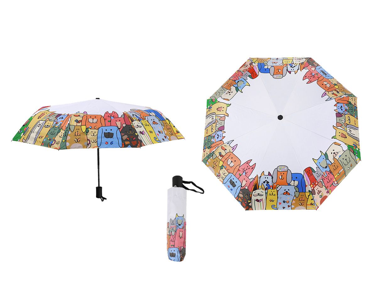 Parapluie automatique Stay Pawsitive 