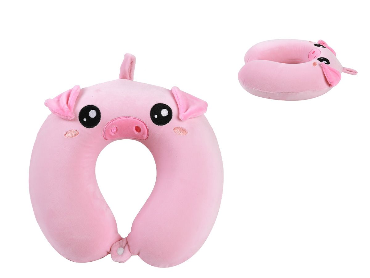 Oreiller de voyage Cochon 