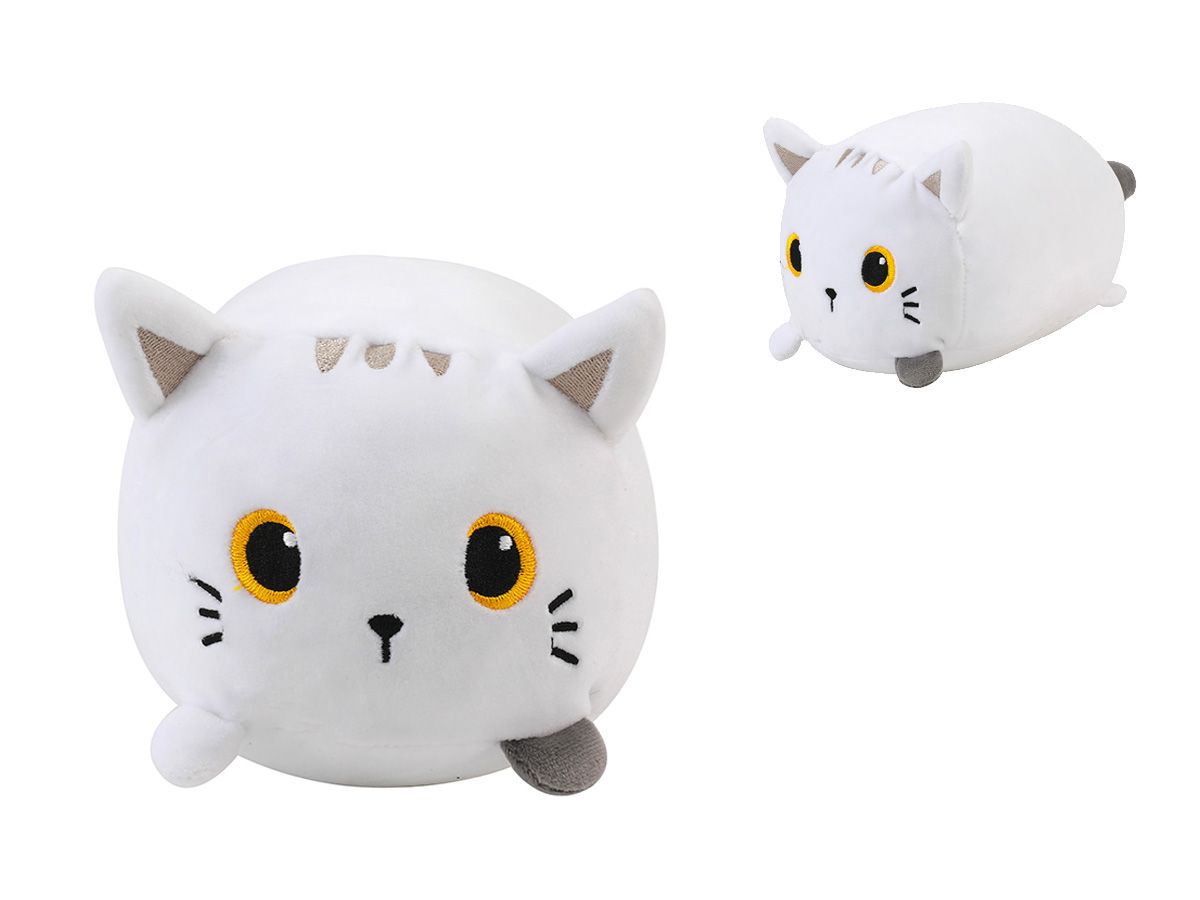 ITOTAL - Coussin Chat Coussin Chat blanc petit