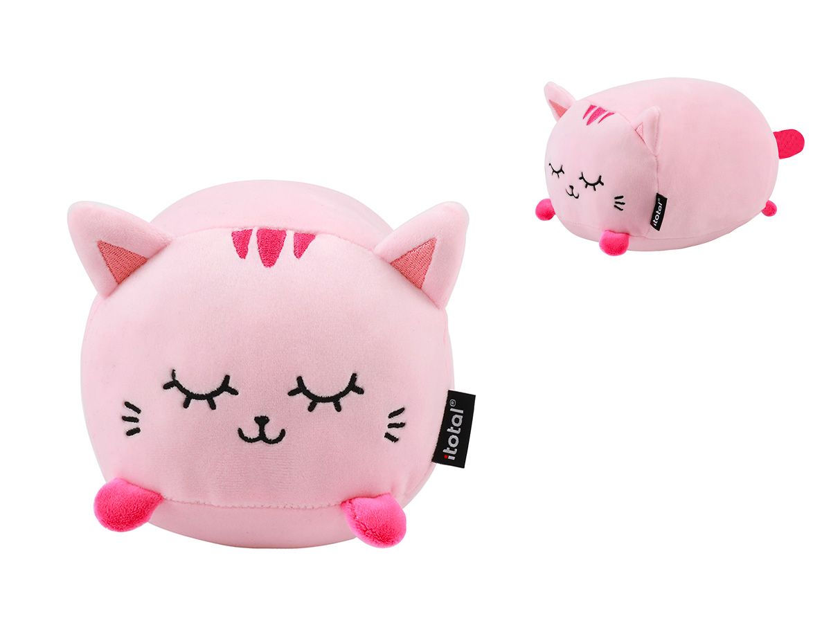 ITOTAL - Coussin Chat Rose Petit