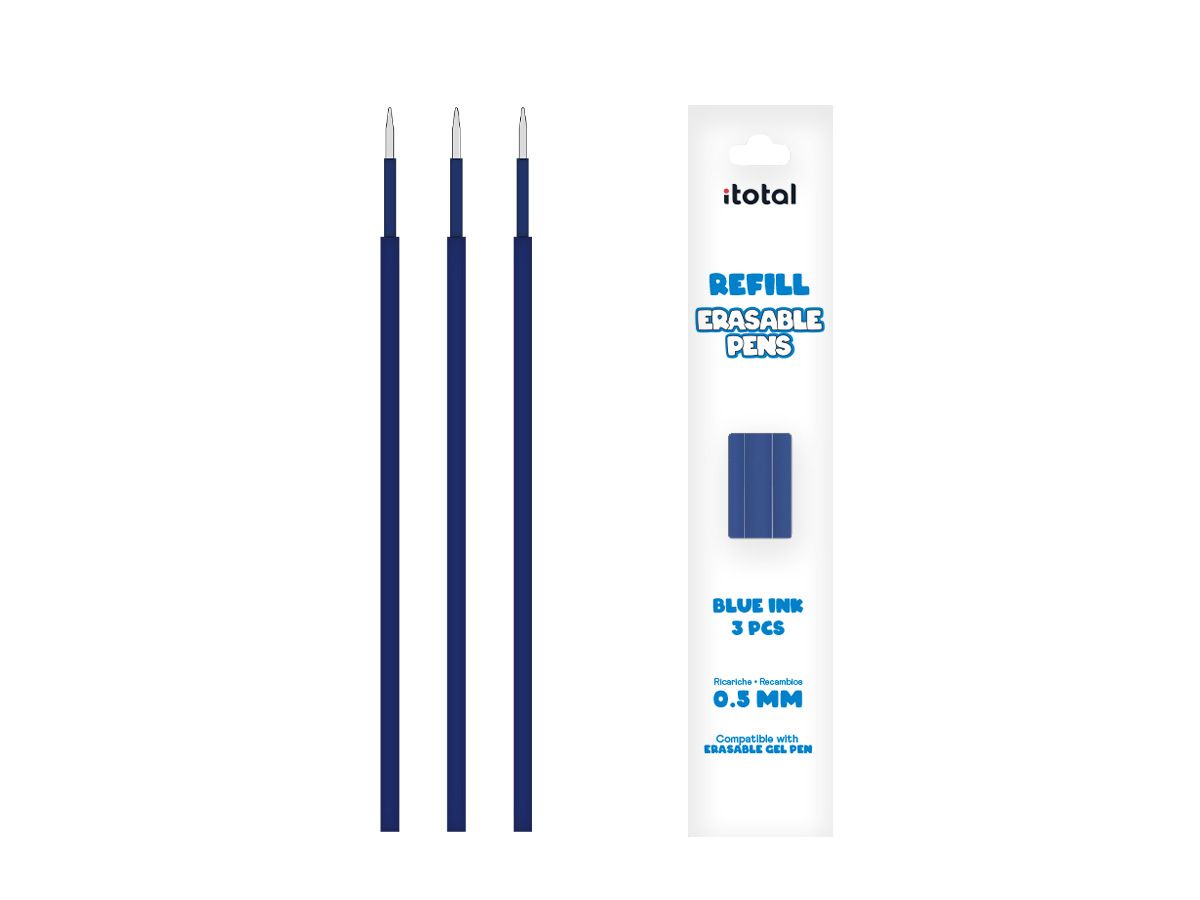Recharges Stylos Slim Bleu foncé