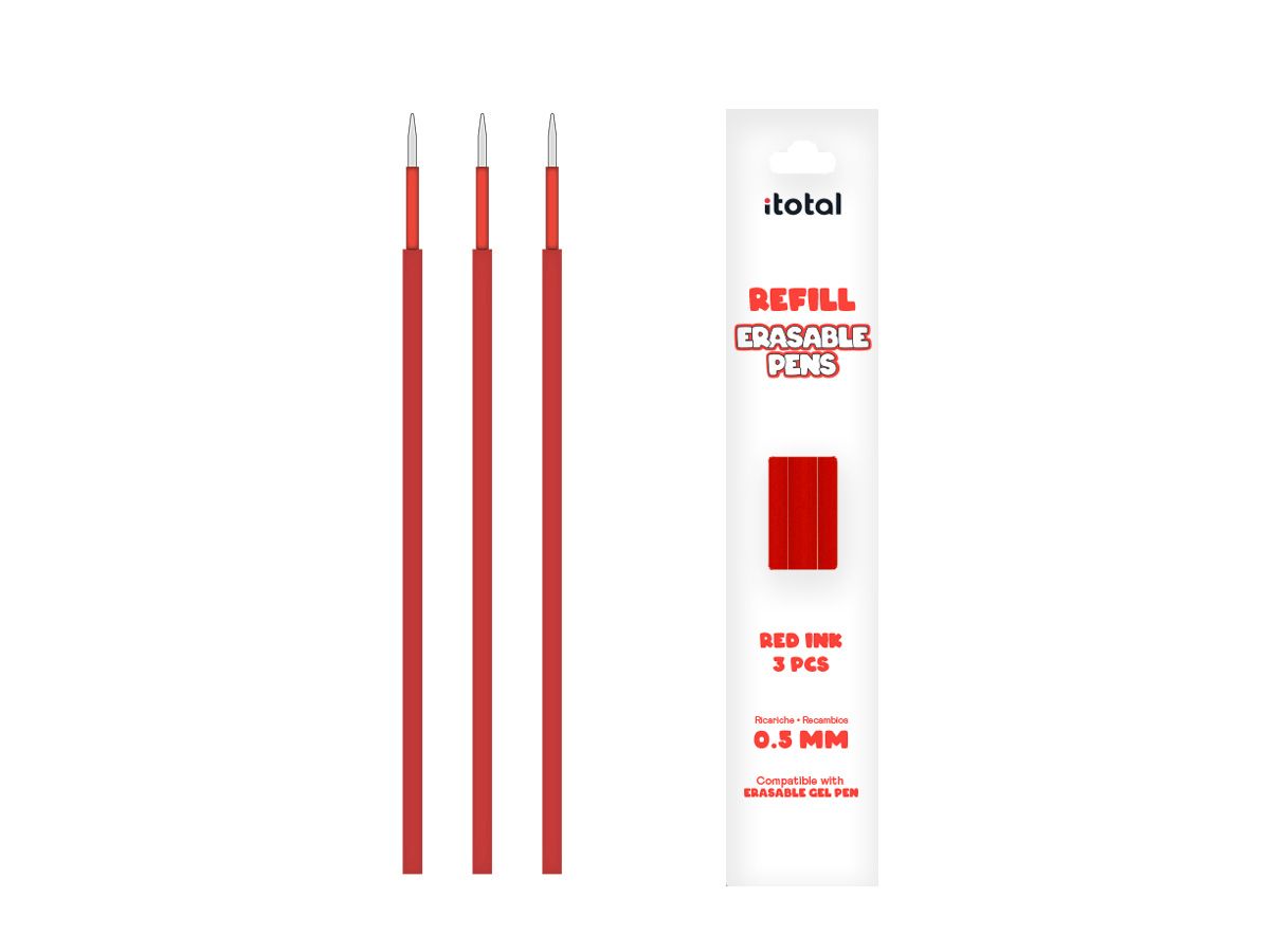 Recharges Stylos Slim Rouge