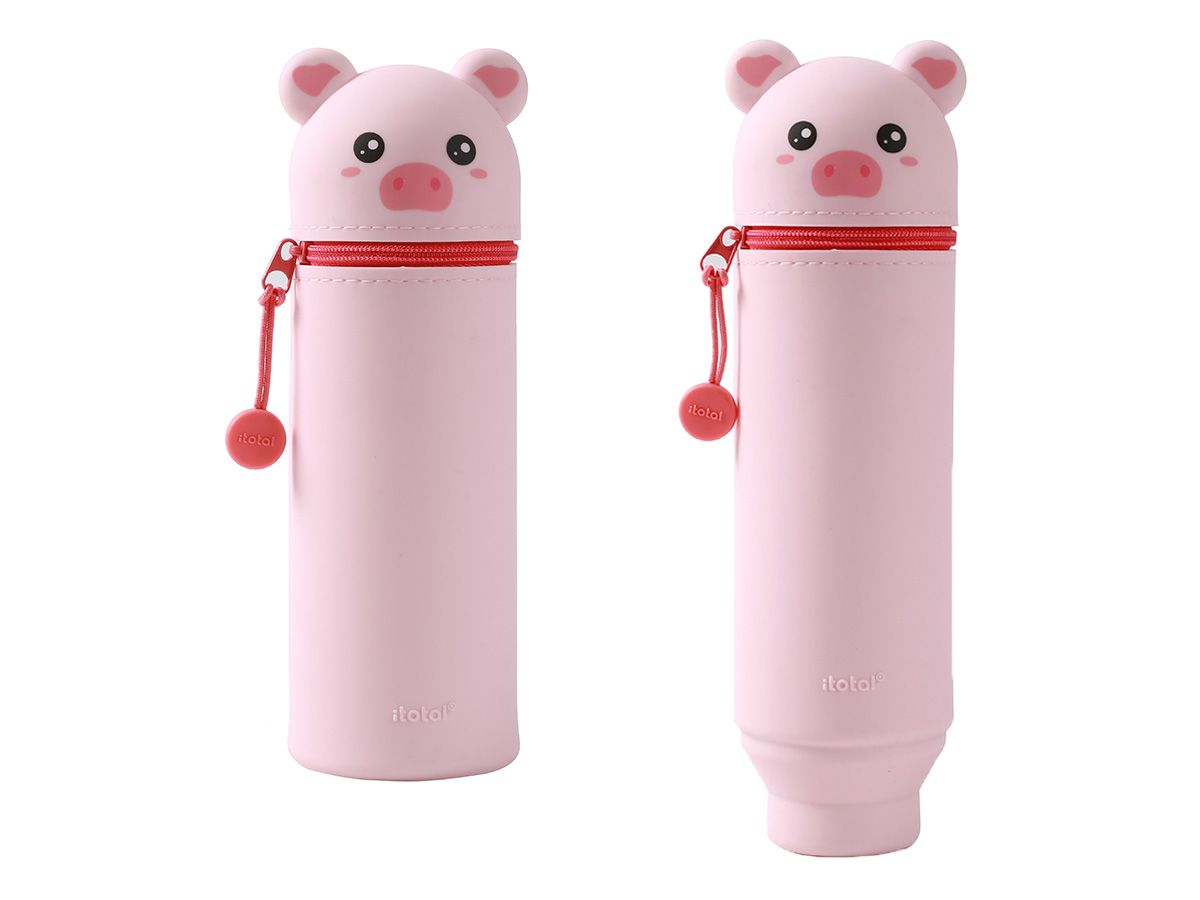 Trousse en silicone cochon 
