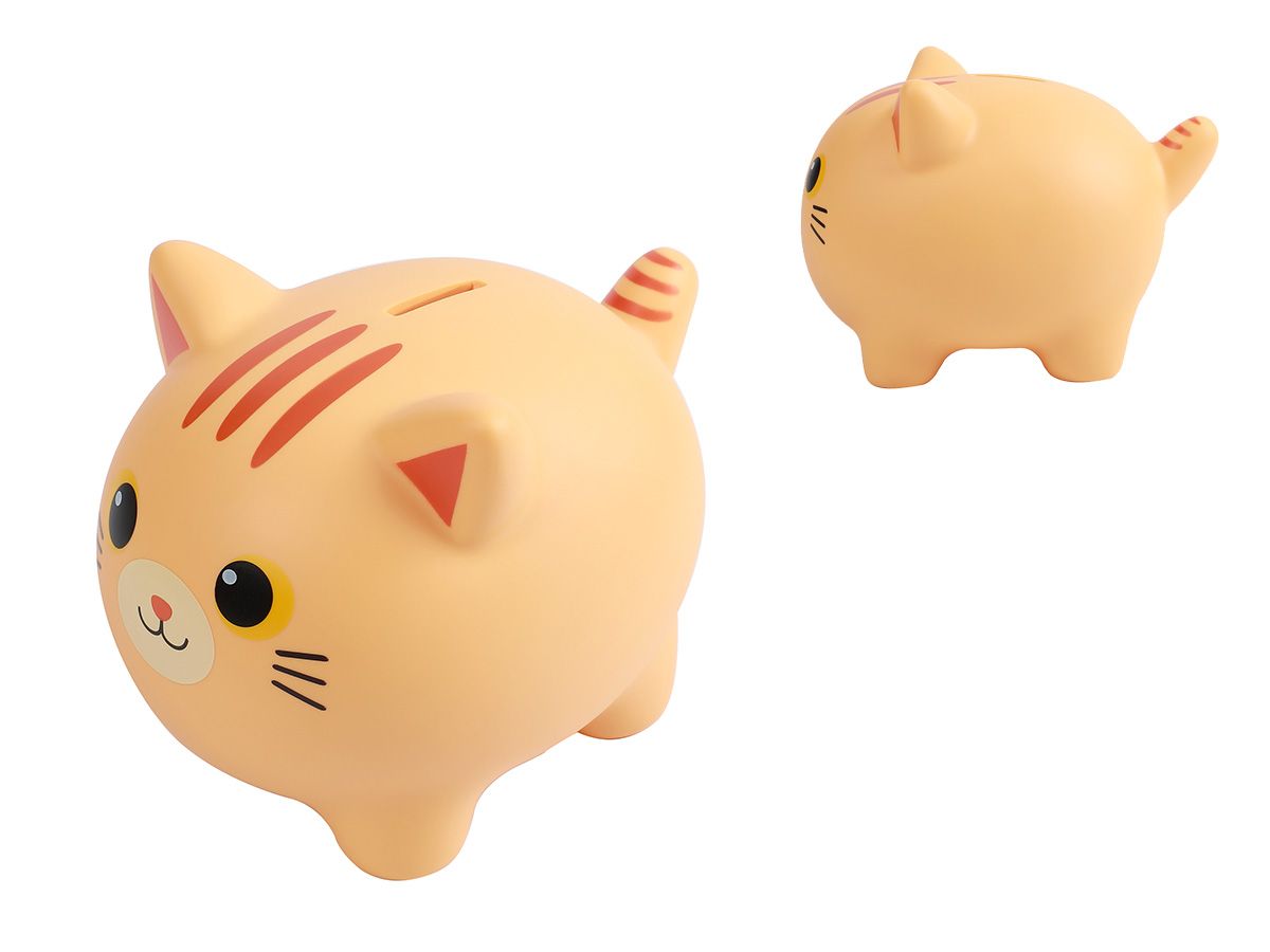 Tirelire Chat Orange Tabby