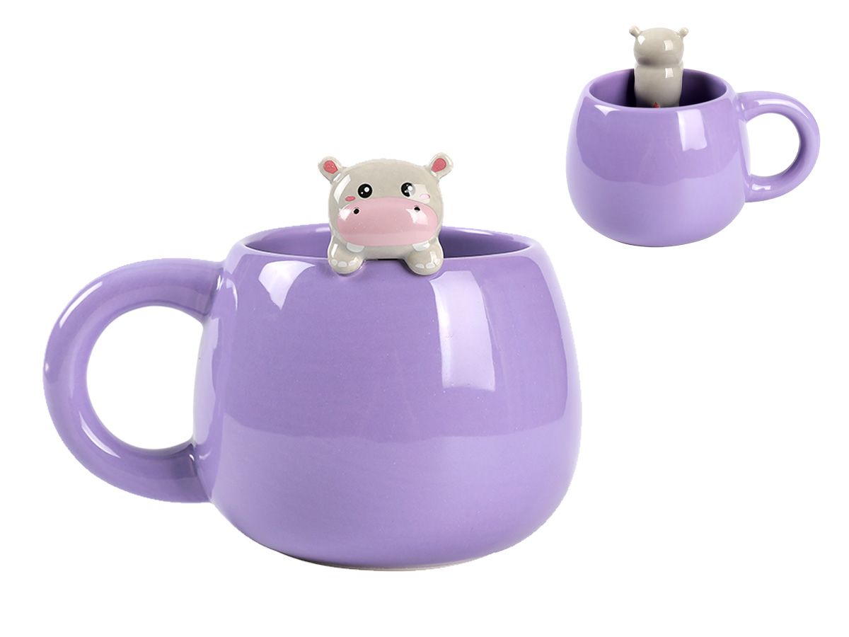 Tasse en céramique Charm 450 ml Hippo
