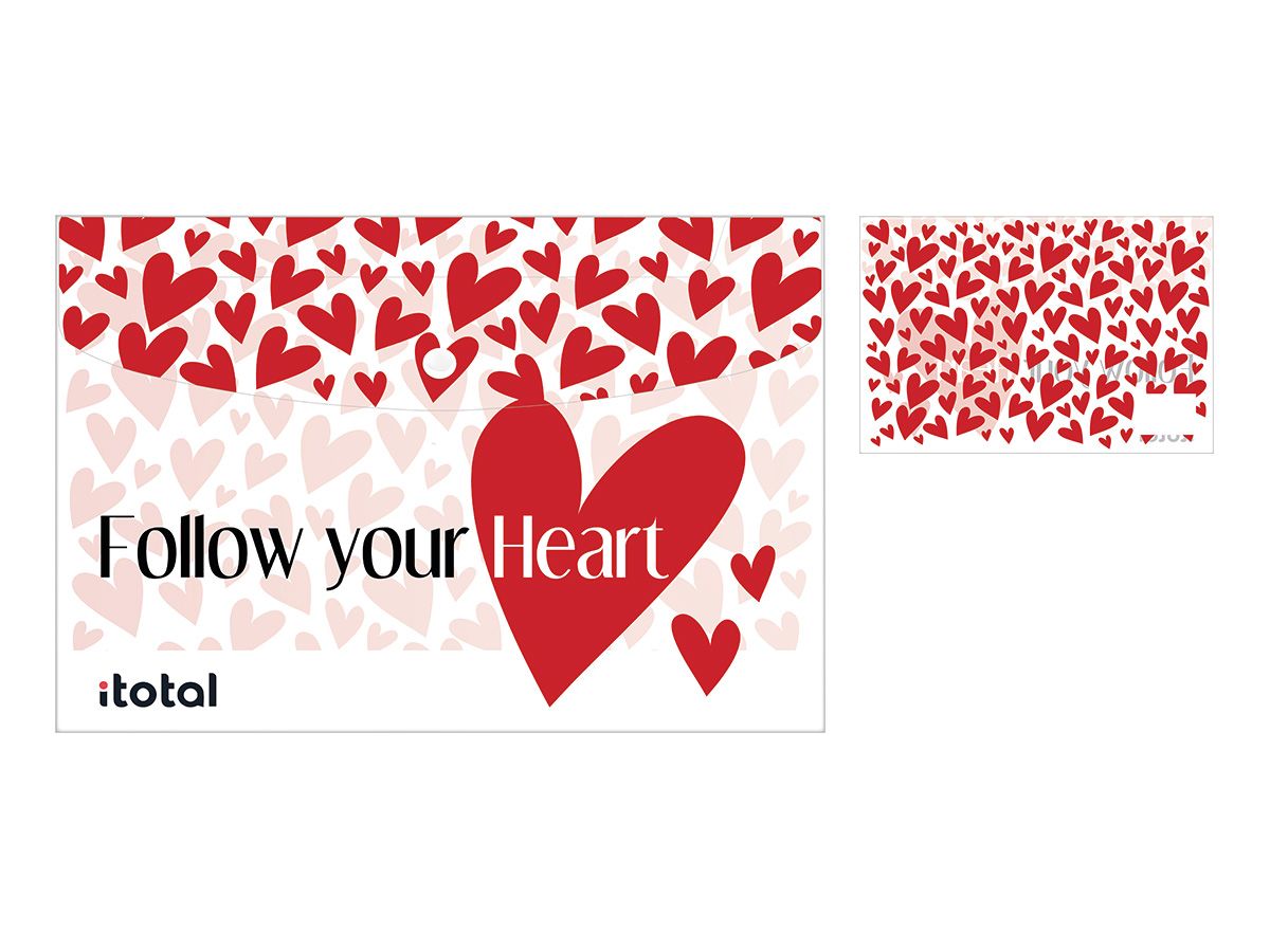 Dossier de documents A4 Follow Your Heart 