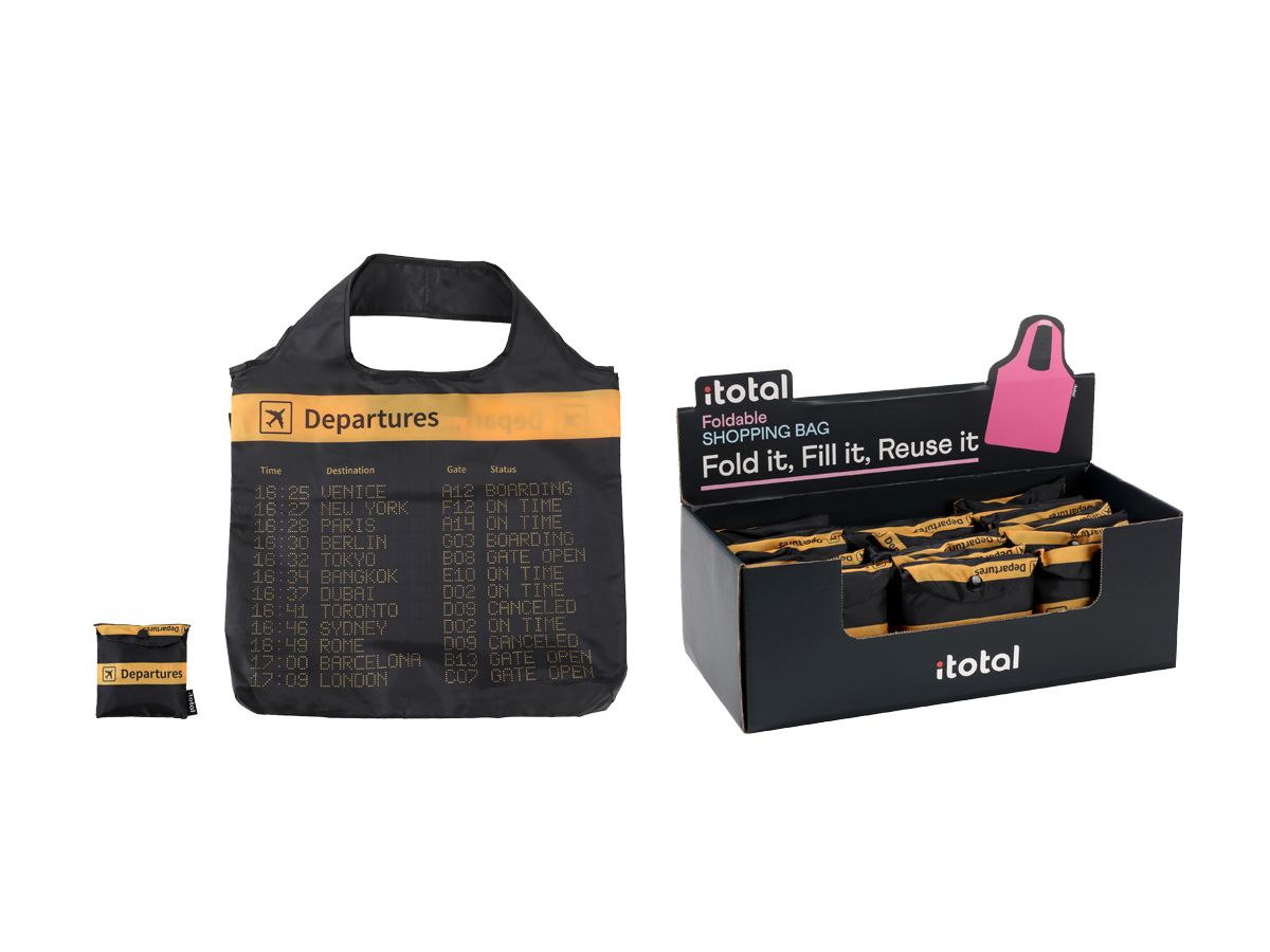 Sacs à provisions pliable Departures 