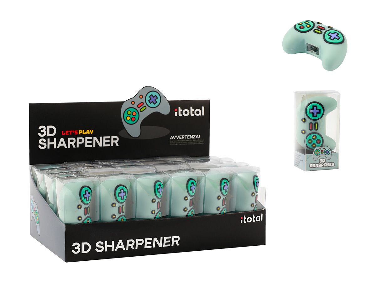 ITOTAL - Taille-crayons 3D Game 