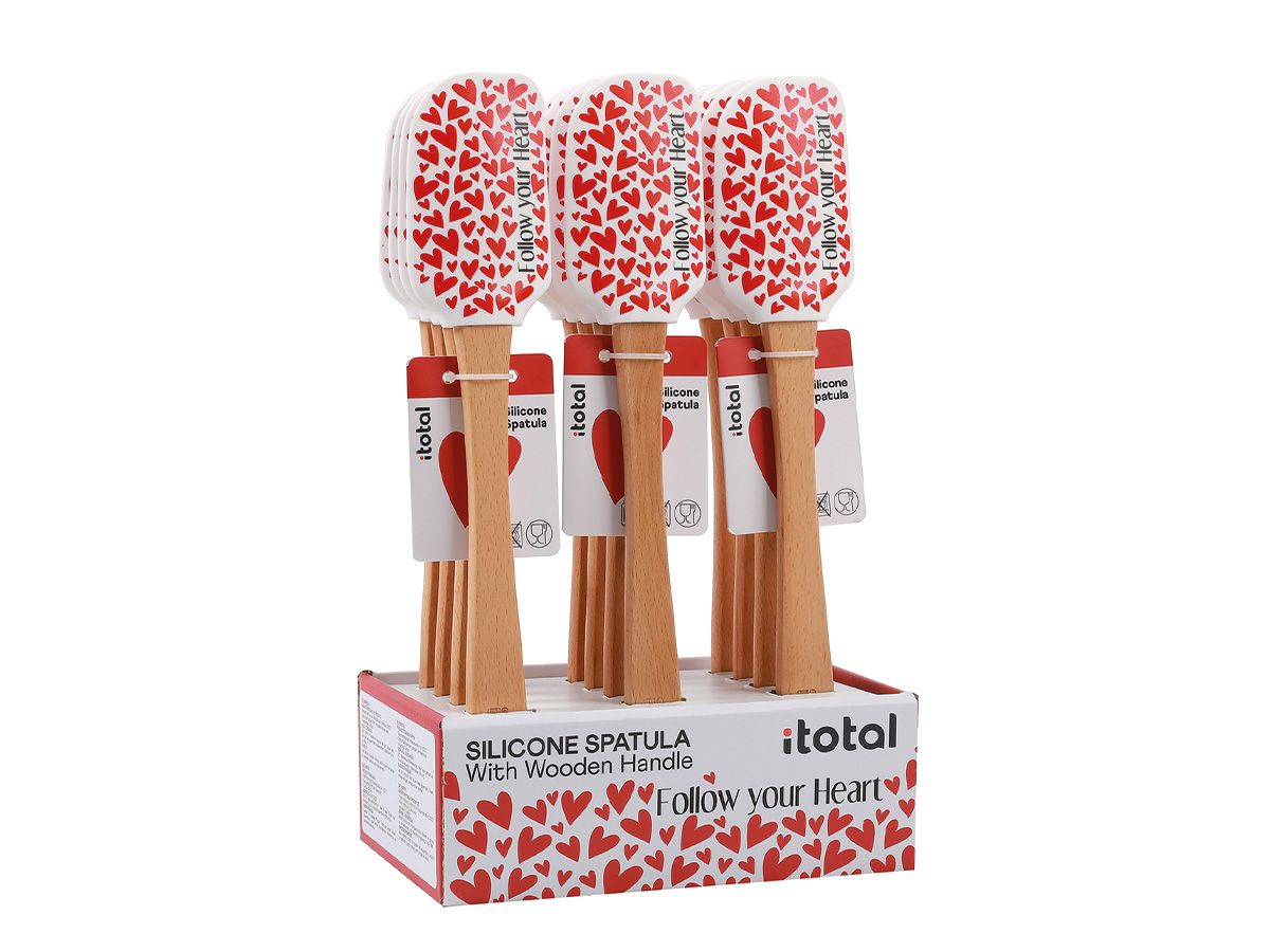 Spatules en Silicone Heart