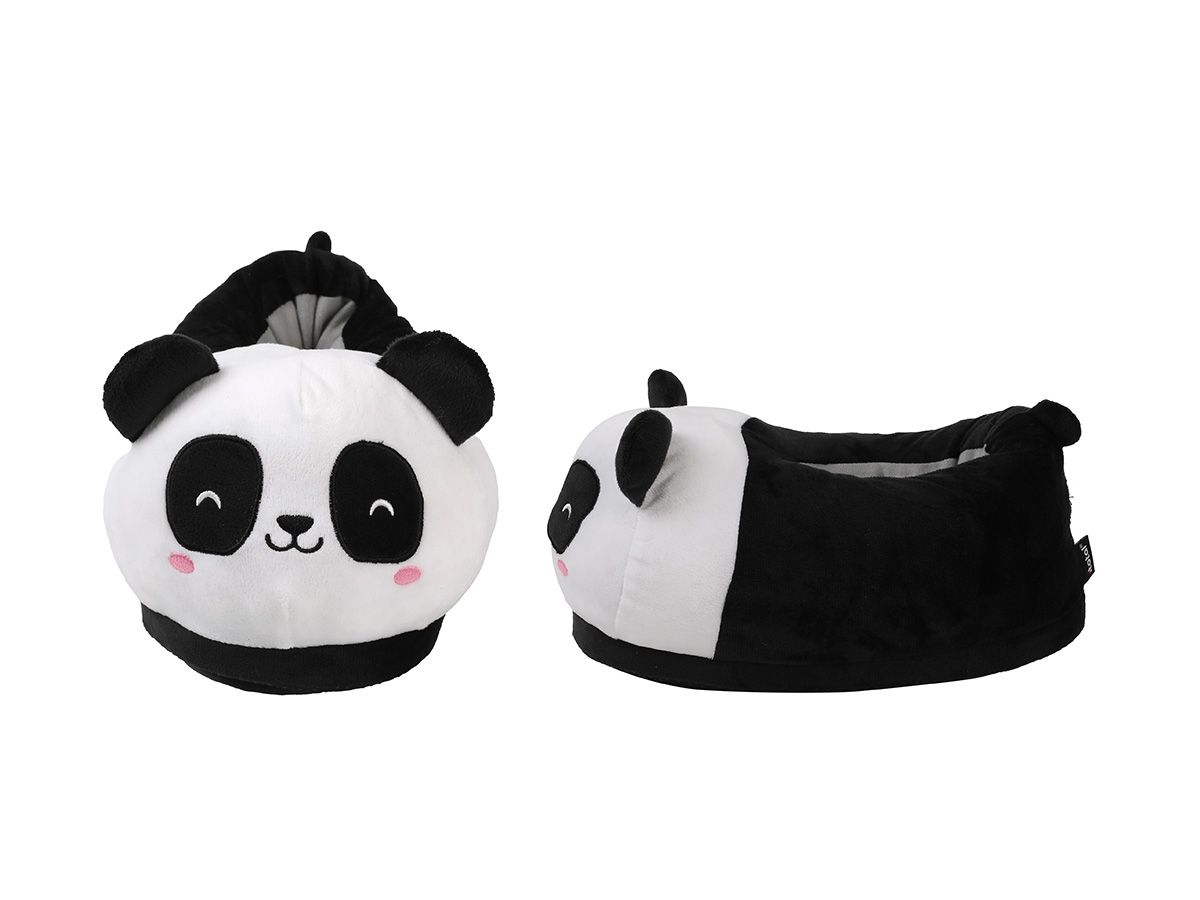 Pantoufles en peluche Panda 