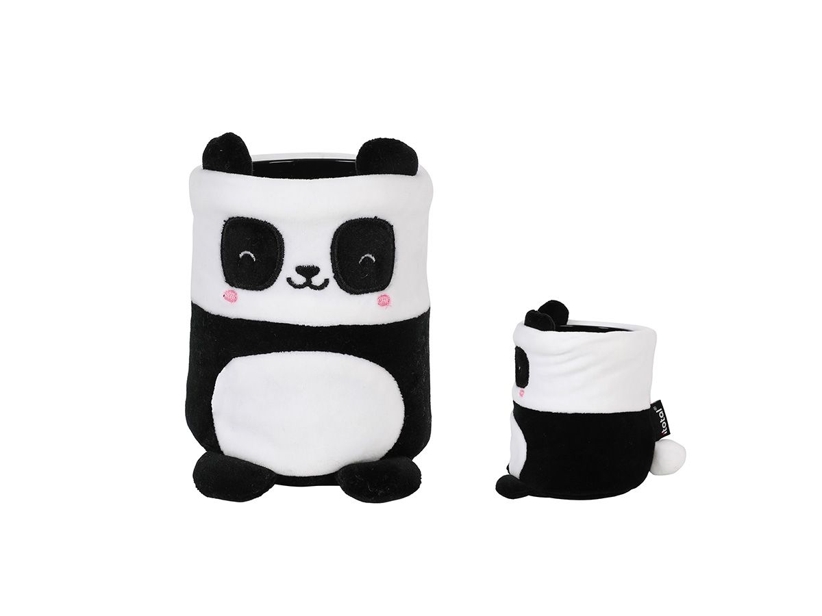 Porte-crayons en peluche Panda 