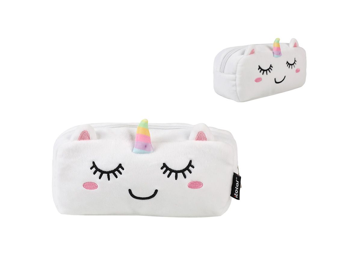 Etui en peluche Licorne 