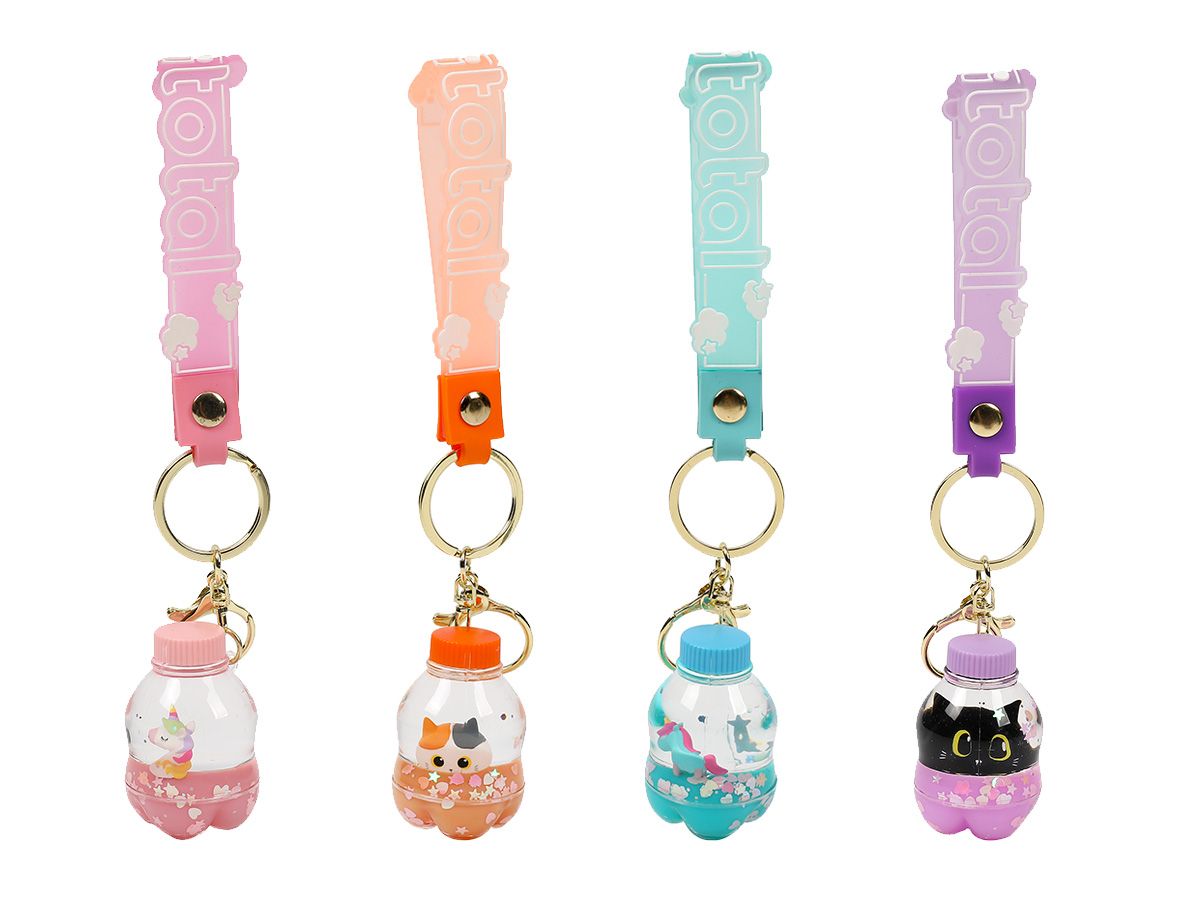 Porte-clés liquides Bottle Variation Couleurs