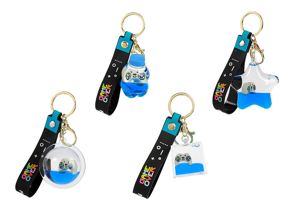 Porte-clés liquides Game 