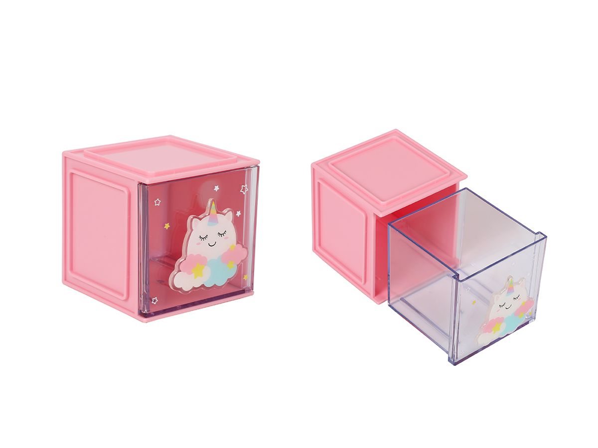 Cube organisateur Licorne 