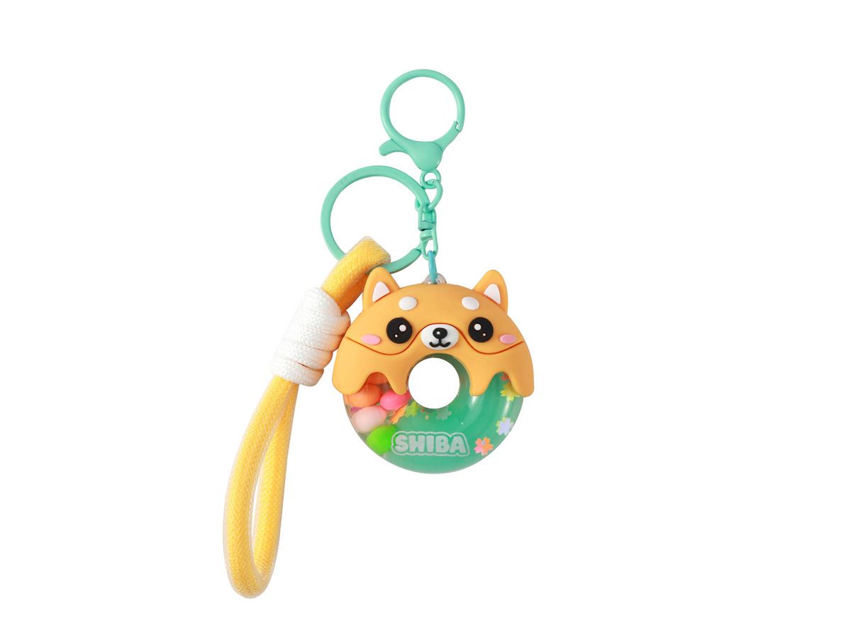 ITOTAL - Porte-clés Donut Shiba 