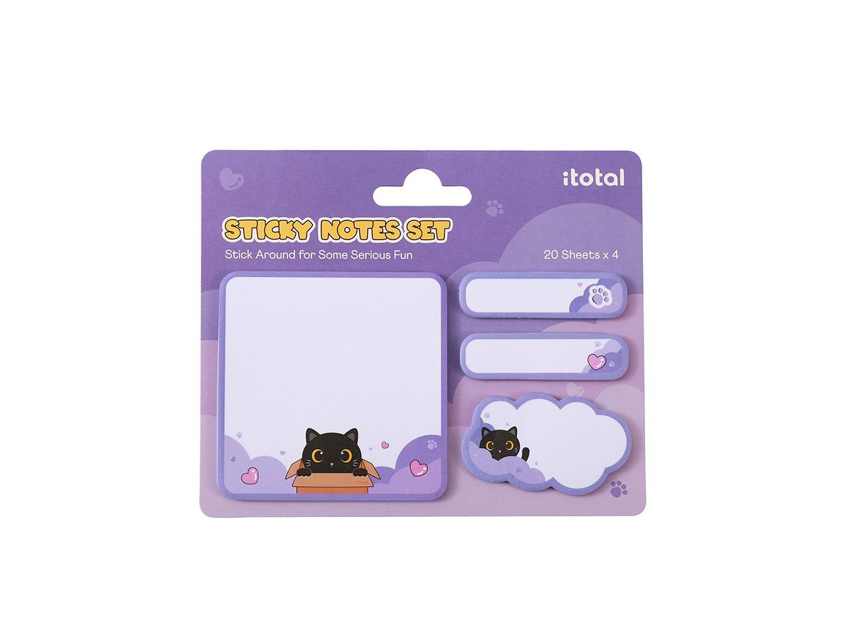 Sticky notes Set Chat noir 