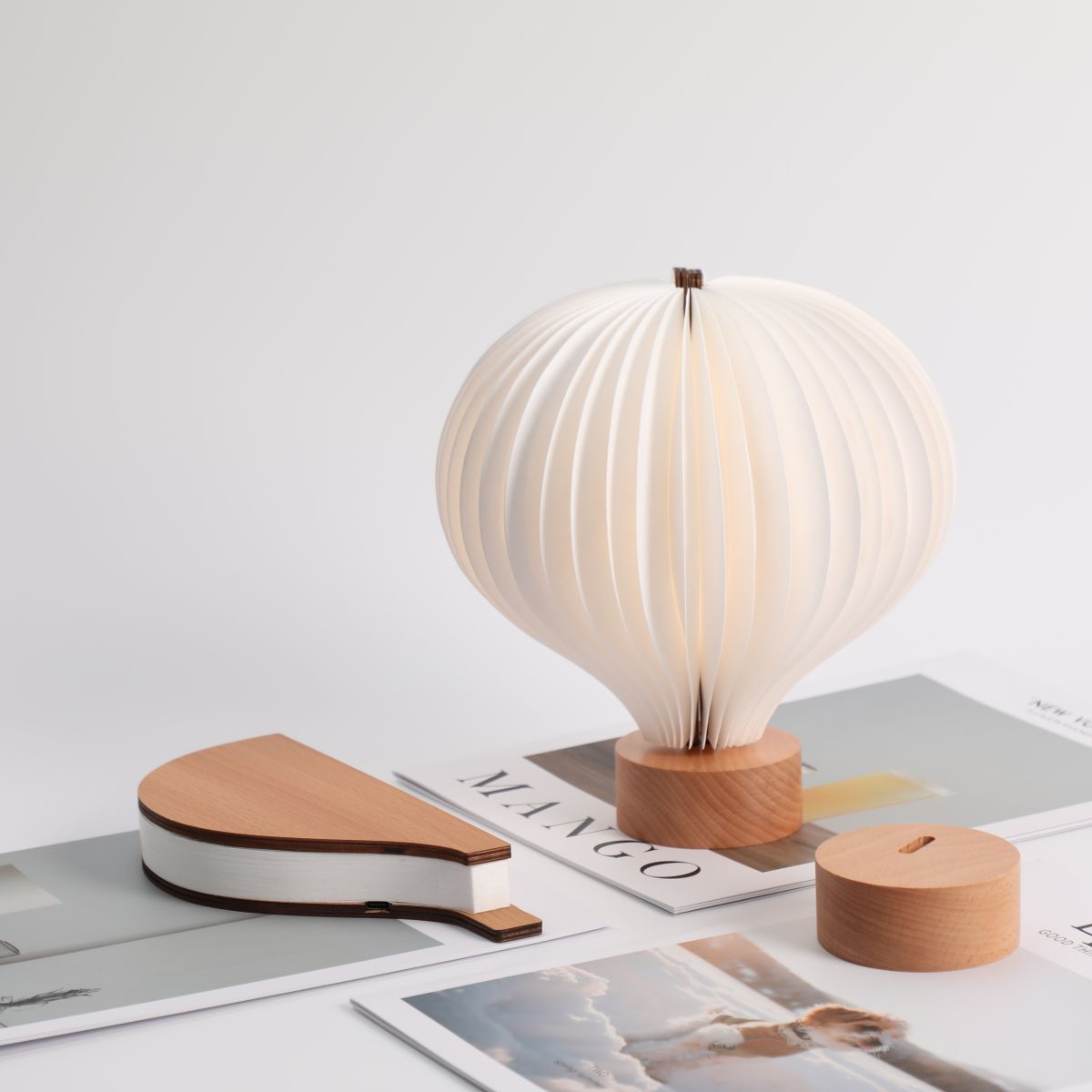 Lampe mongolfière 