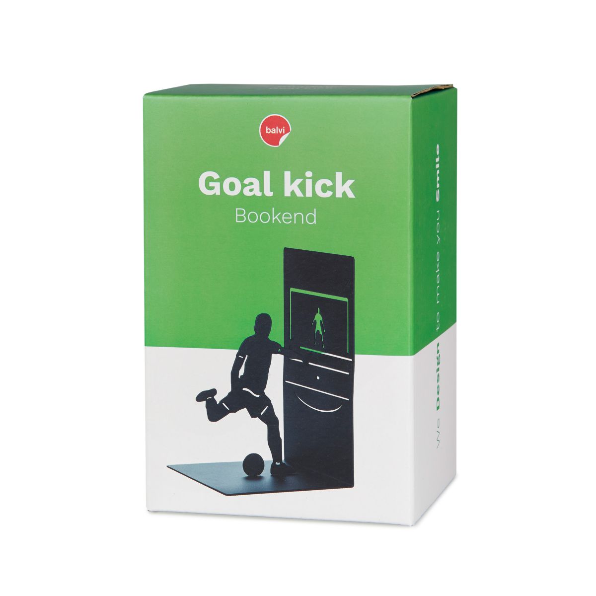 Serre-livres Goal Kick noir métal