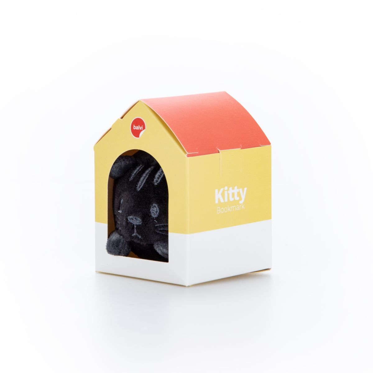 Marque-page Kitty en Polyester Noir