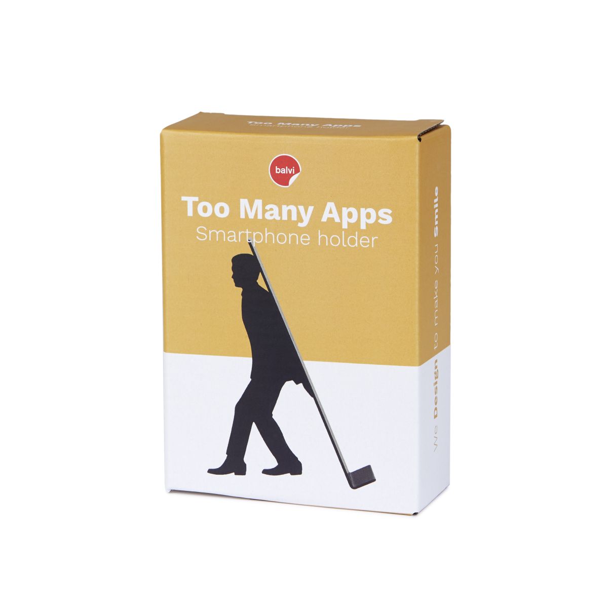 Support smartphone Too Many Apps Noir métal