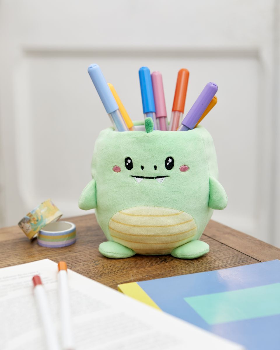 Pot à crayons Fluffy Dino Fluffy Dino vert