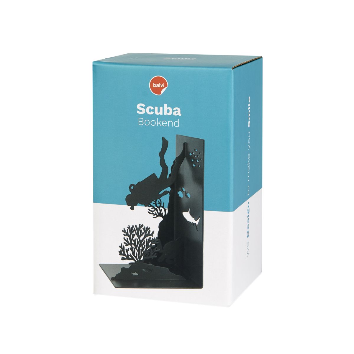 Serre-Livres Scuba Noir