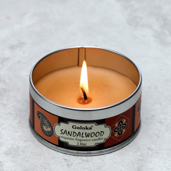 Bougie Goloka Bois de santal PUCKATOR  Bougie Goloka Bois de santal