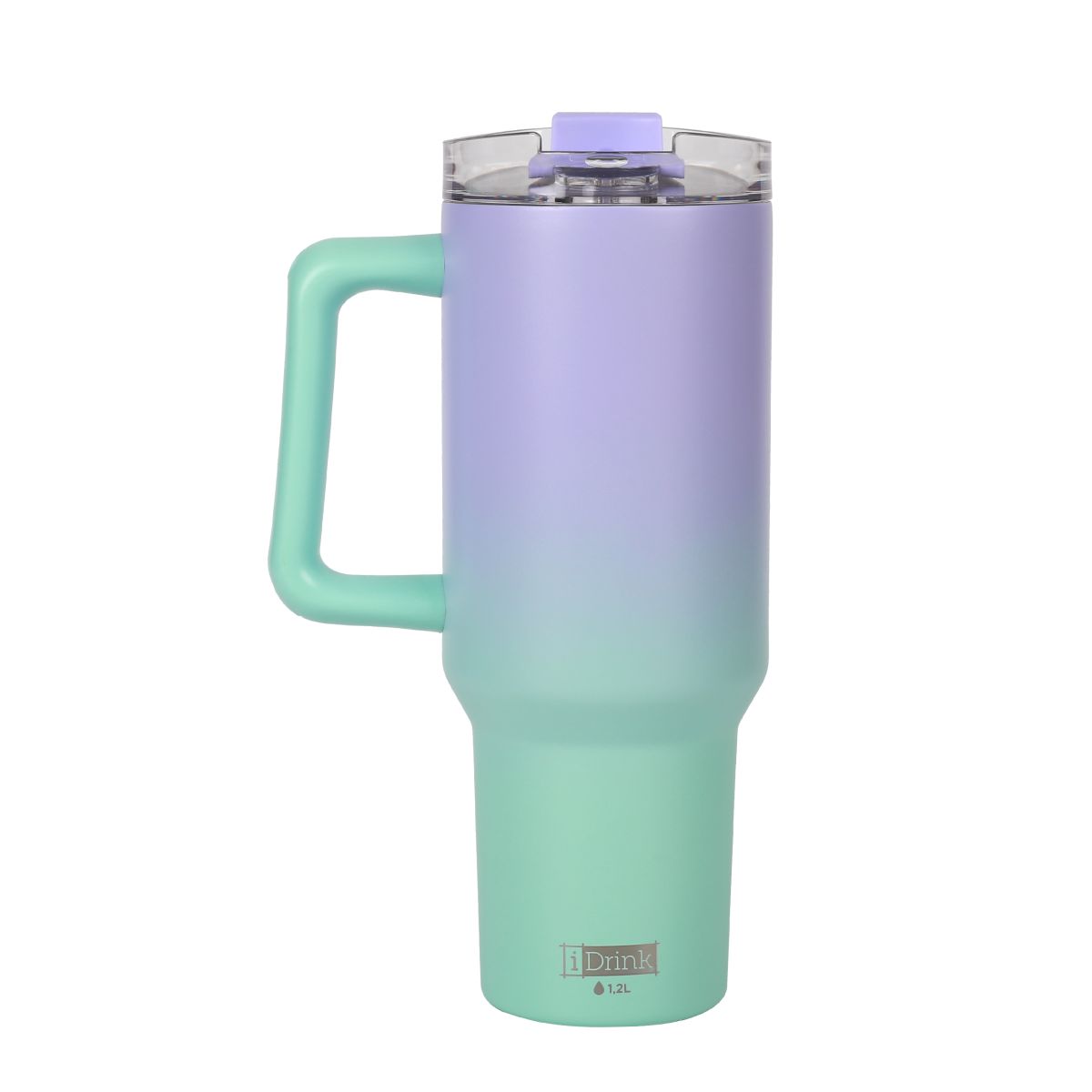 Travel Mug 1200ml Green Purple Dégradé