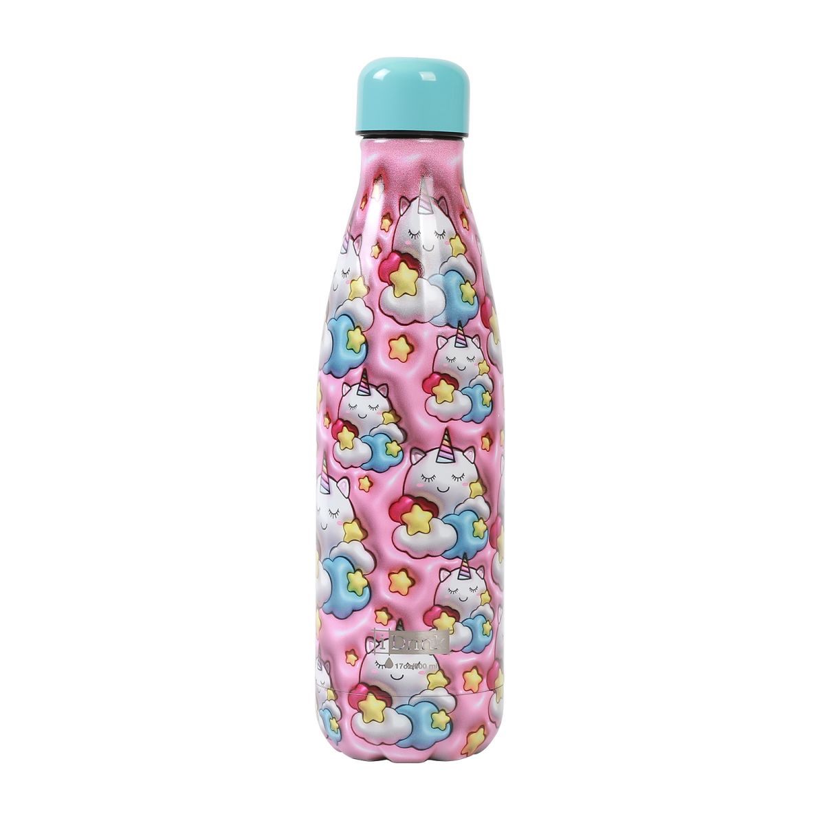 Bouteille 3D 500ml Unicorn