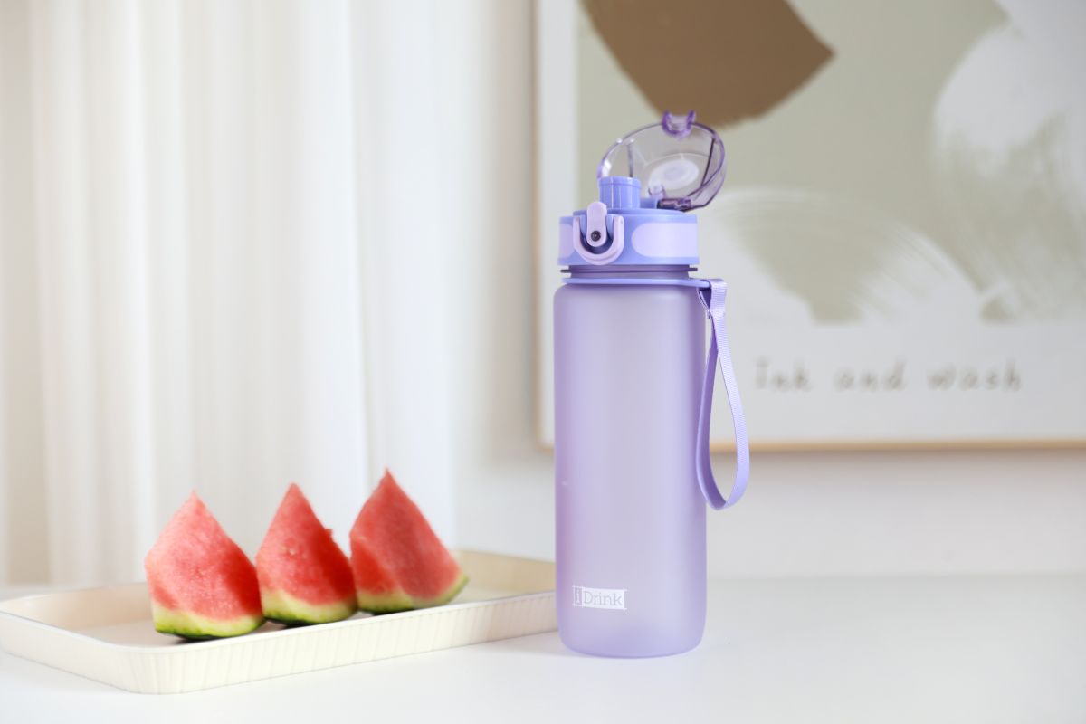 Gourde Motivante Tritan 750ml Lilas