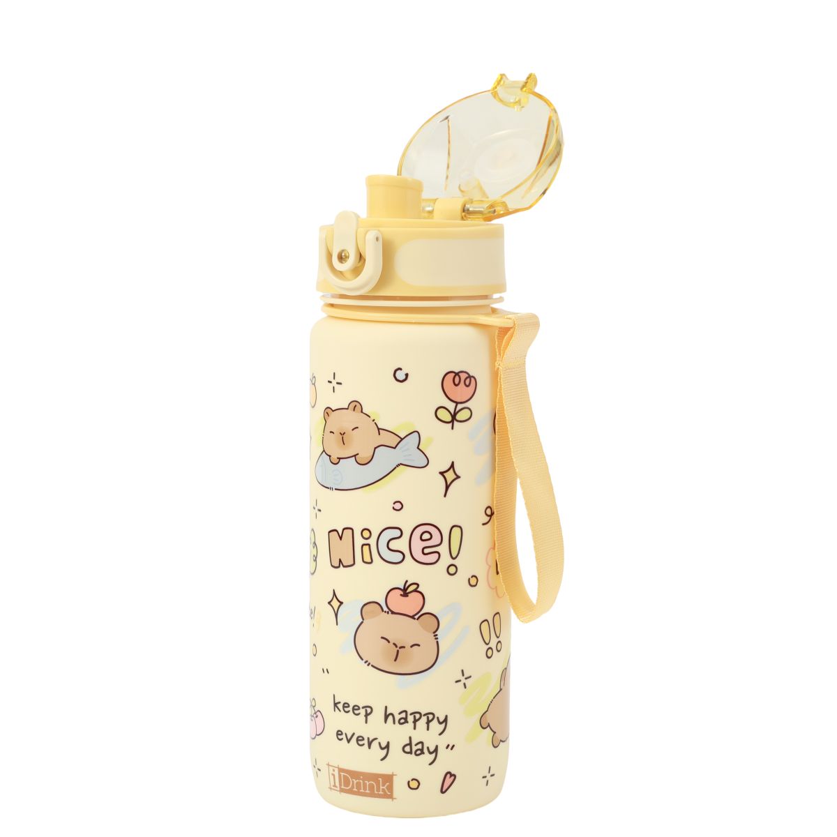 Tritan Motivational Bottle 750ml Capybara