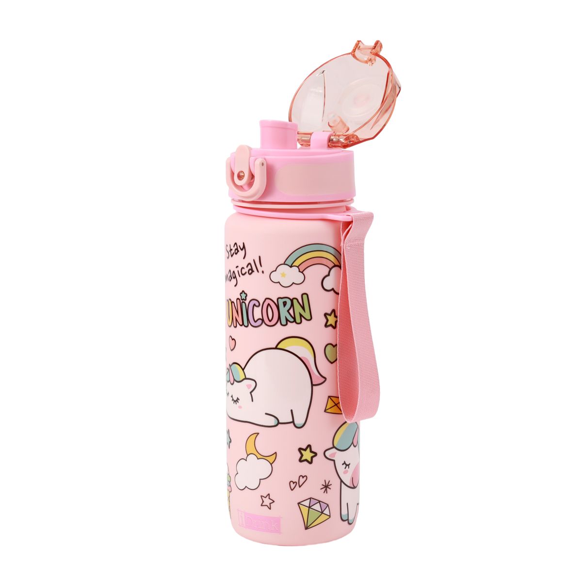 Tritan Motivational Bottle 750ml Unicorn