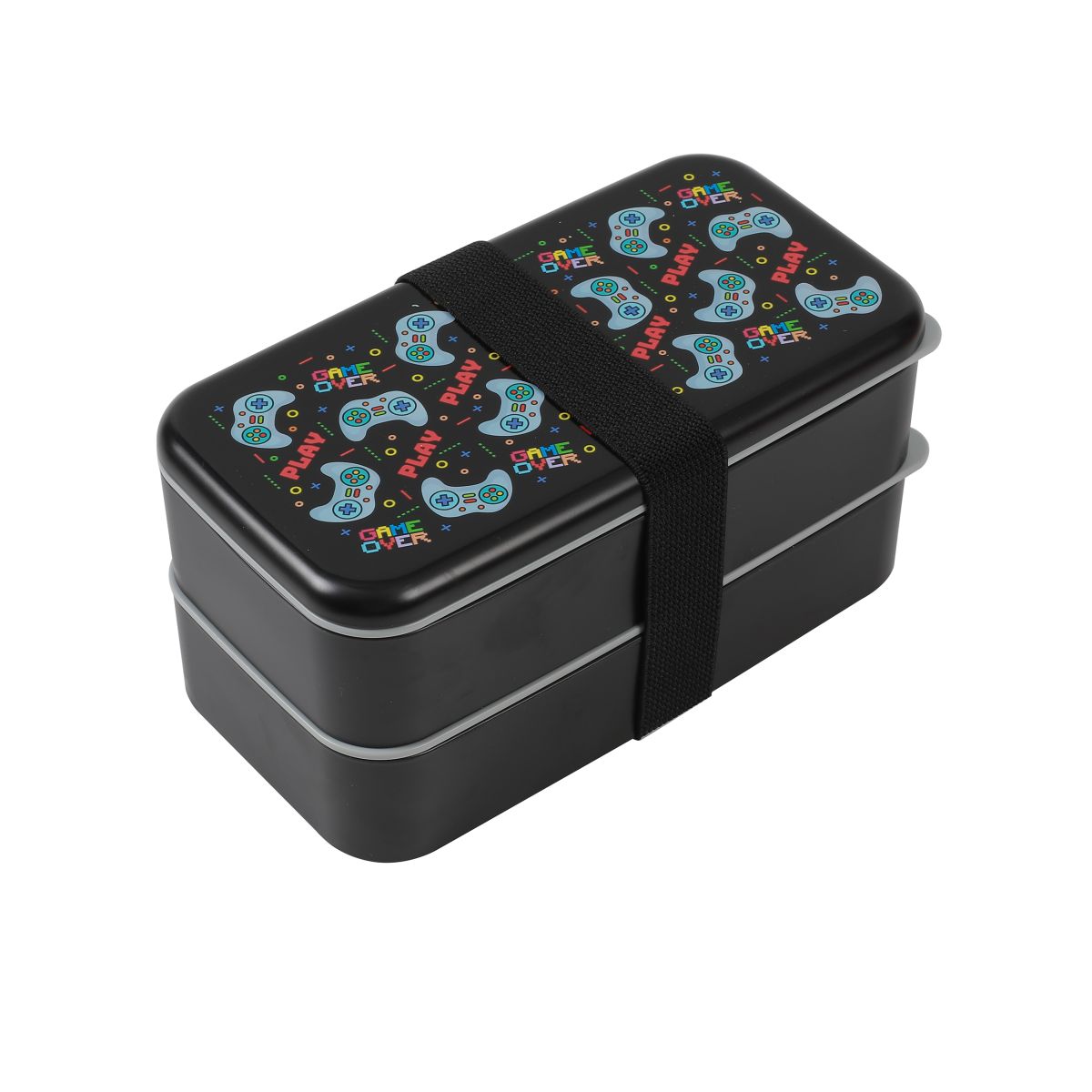 Lunch Box, Set 2 Box & couverts Let's Play (game) 650 ml