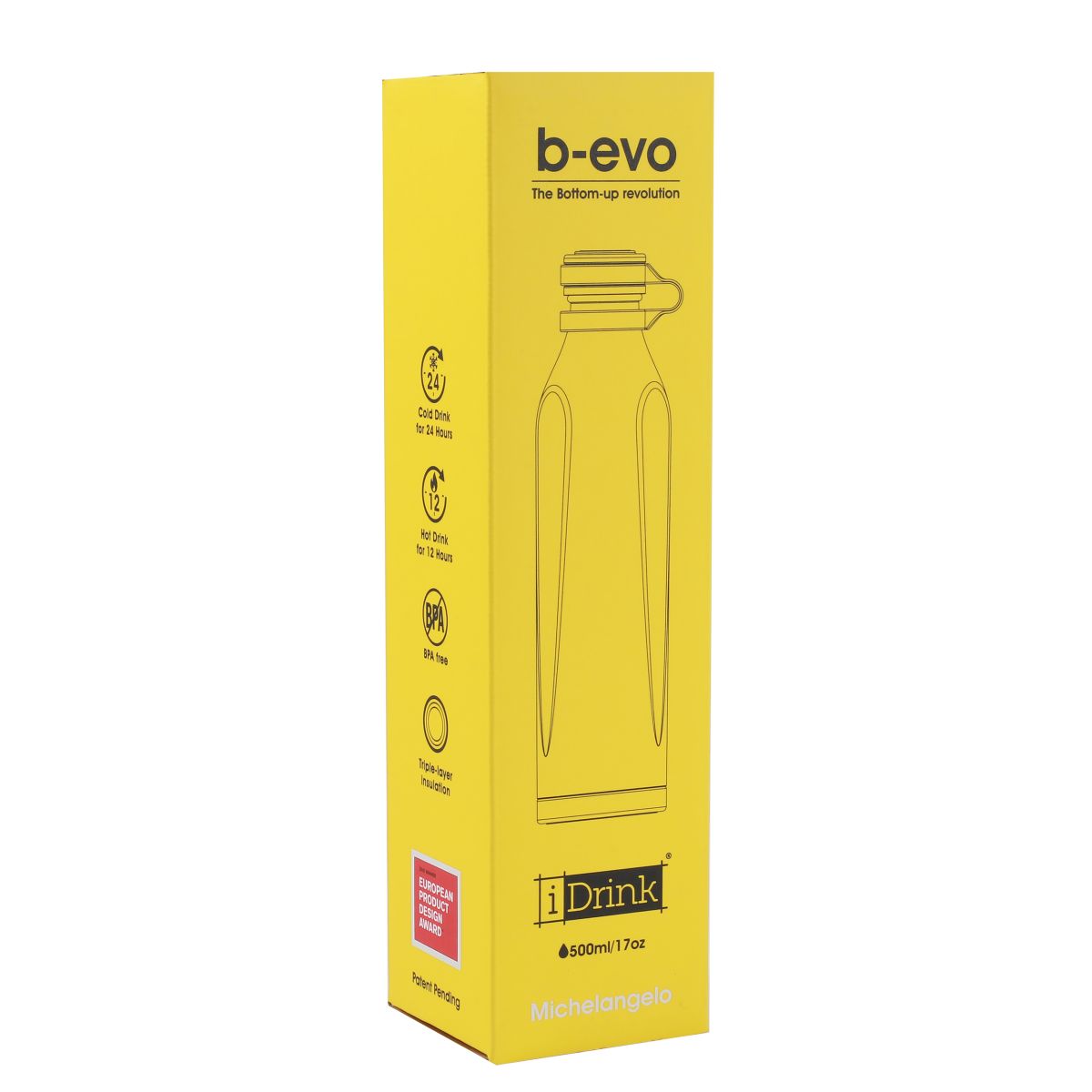B-Evo Michelangelo Bouteille 500ml 