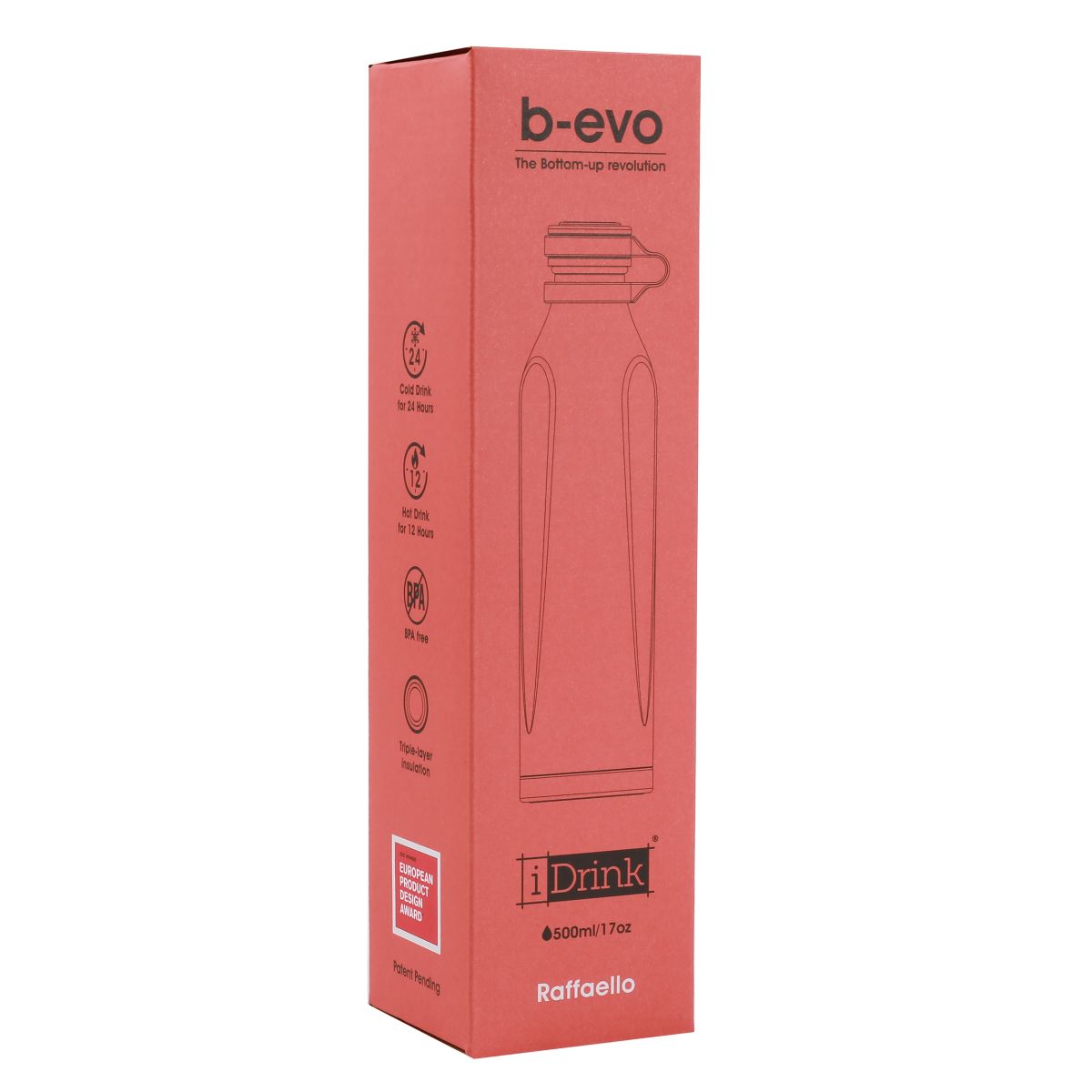 B-Evo Bouteille 500ml Raffaello