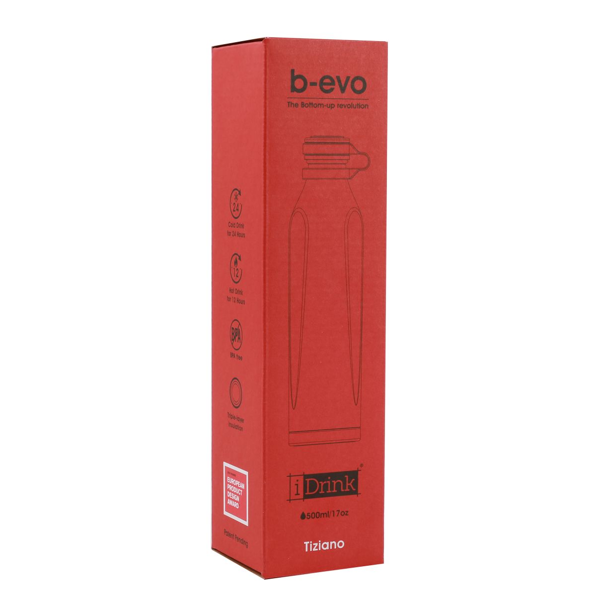 B-Evo Bouteille 500ml Tiziano