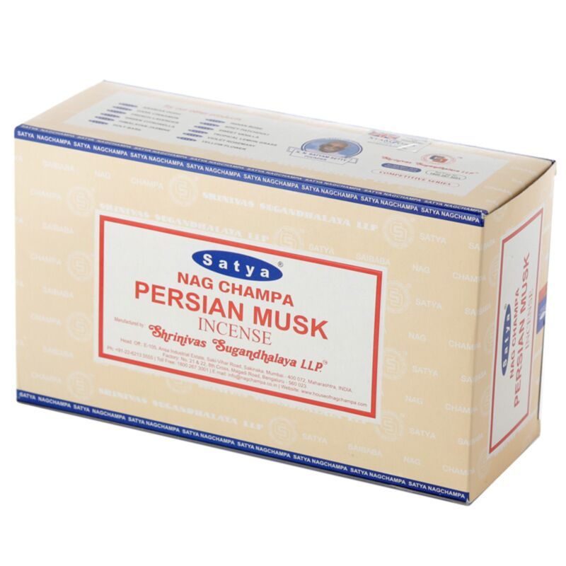 Bâton d'encens Nag Champa (env. 12 pIèces) Musc perse 