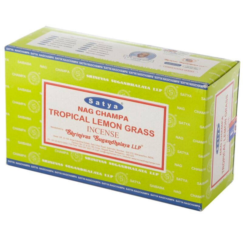 Bâton d'encens Nag Champa (env. 12 pIèces) Citronnelle 