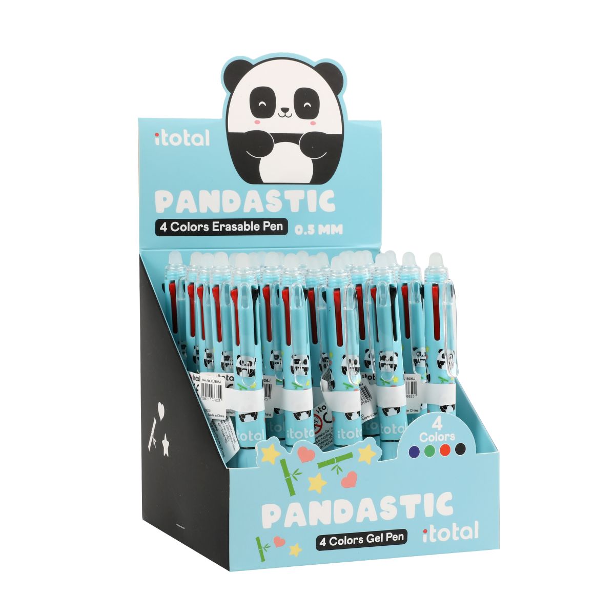 Stylos effaçables 4 en 1 Panda 