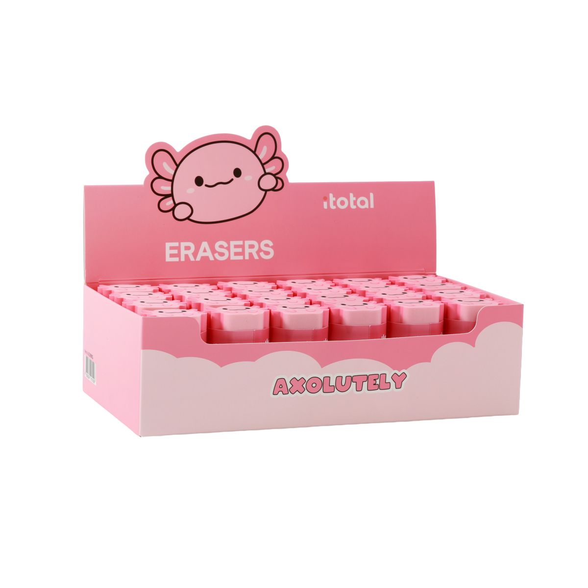 Gommes en forme de Axolutely 