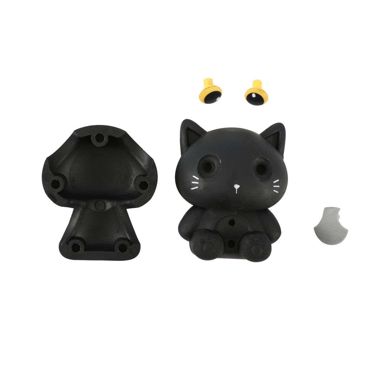 Gomme 3D Géante Chat noir  