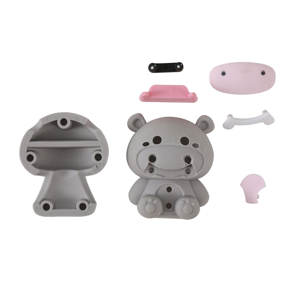 Gomme 3D Géante Hippo  